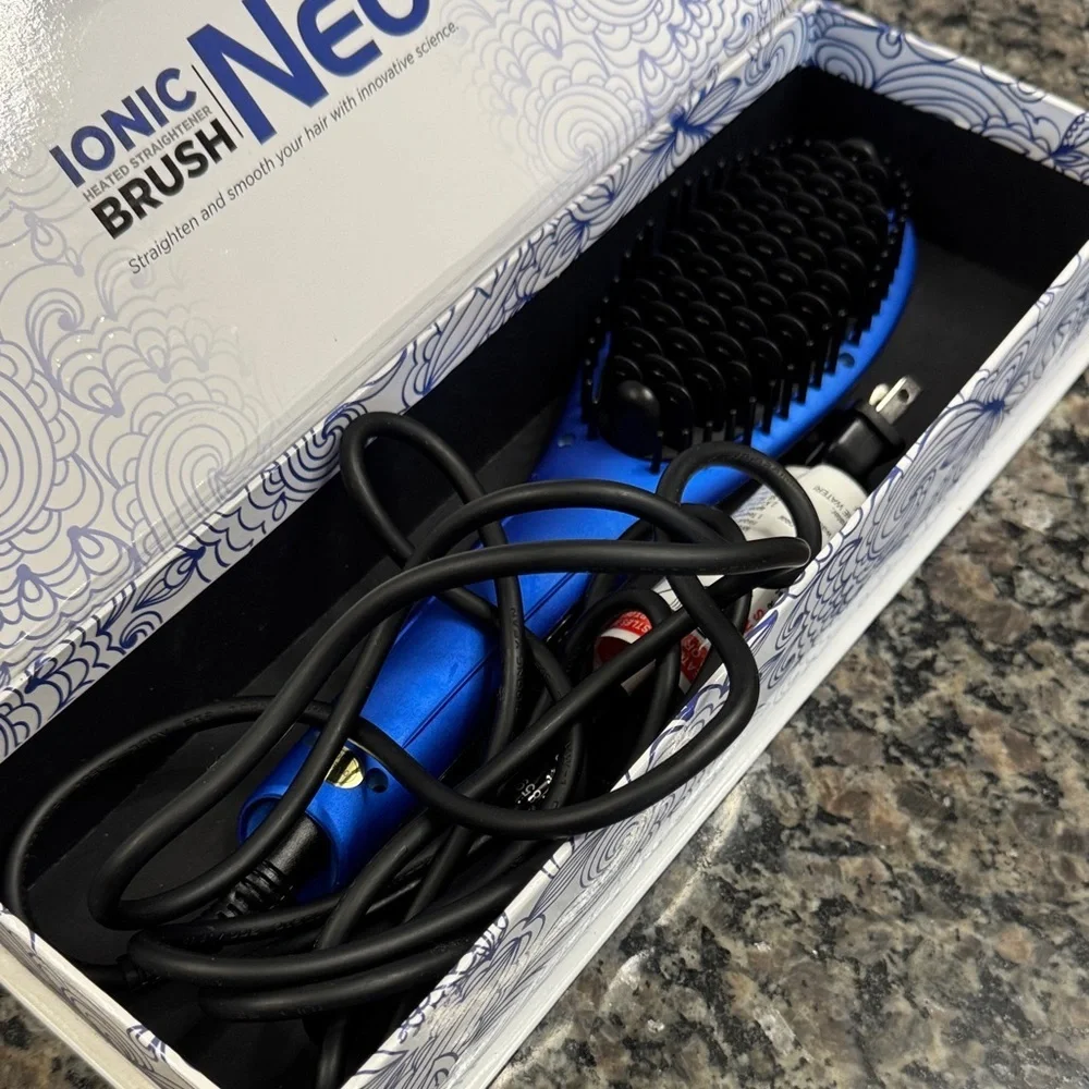 NEO Ionic Hair Brush - Blue